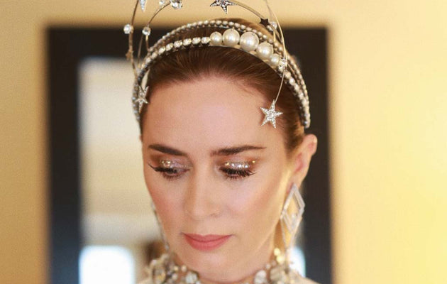 Metallic Magic: Emily Blunt